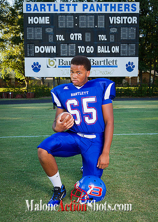 Bartlett HS Football Team Pics